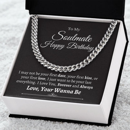 Gift For Soulmate - Love Your Wanna Be - Cuban Link Chain Necklaces - The Shoppers Outlet