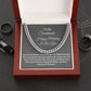 Soulmate - Happy Birthday - Gift For Soulmate - You're My Soulmate - Cuban Link Chain Necklaces - The Shoppers Outlet