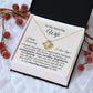 Gift For Wife - Happy Anniversary - Gift For Wife - A Happy Marriage Is - Love Knot Necklaces - The Shoppers Outlet