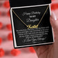 Daughter - Gift For Daughter - Happy Birthday - Gift From Dad - Personalized Name Necklaces - The Shoppers Outlet