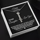 Gift For Daughter - On Your Special Day - Happy Birthday - Personalized Vertical Name Necklaces - The Shoppers Outlet