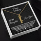 Gift For Daughter - On Your Special Day - Happy Birthday - Personalized Vertical Name Necklaces - The Shoppers Outlet