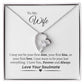 Wife - Happy Birthday - I May Not Be Your First - Forever Love Necklaces - The Shoppers Outlet