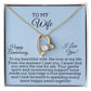 Wife - Happy Anniversary - The Love Of My Life - Gift For Wife - Forever Love Necklaces - The Shoppers Outlet